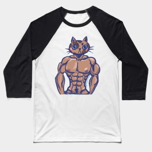 Buff Cat Baseball T-Shirt